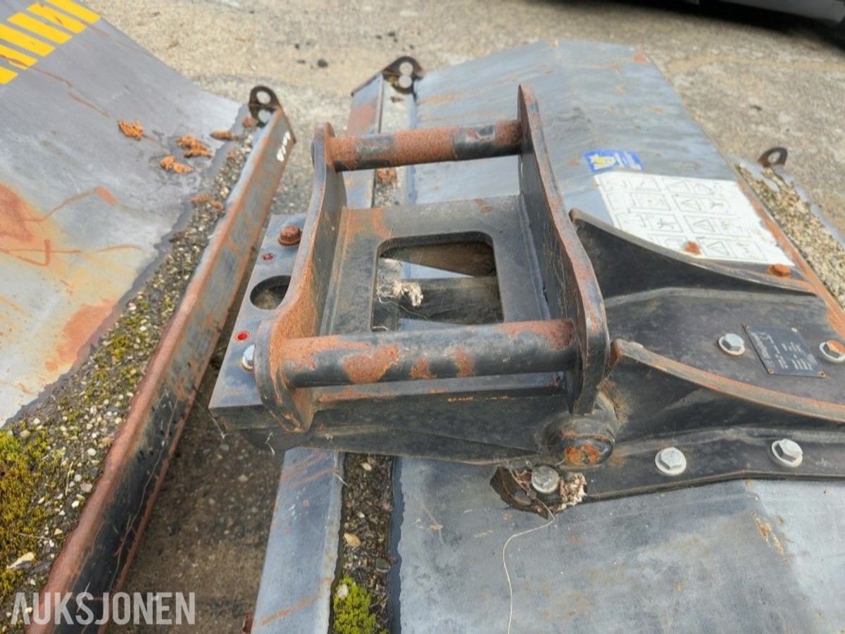 Slagkraft V160 klipperpanne / ryddeaggregat – hydraulisk
