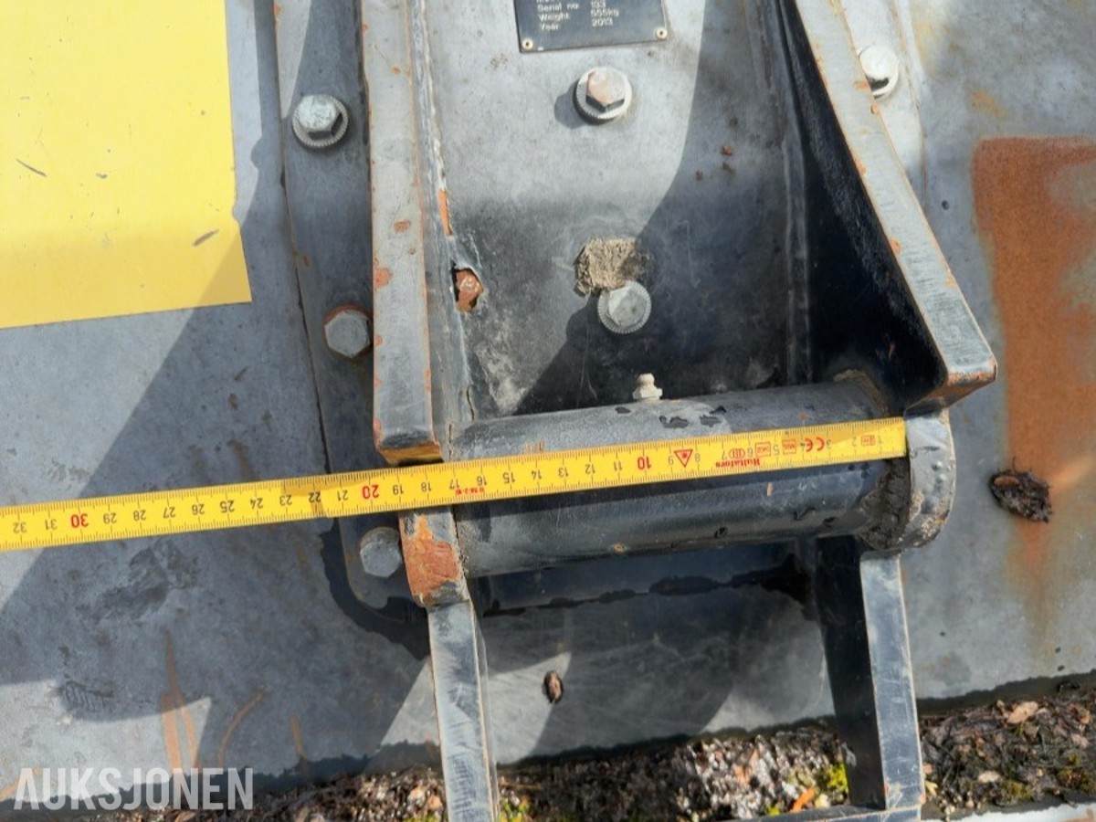 Slagkraft V160 klipperpanne / ryddeaggregat – hydraulisk