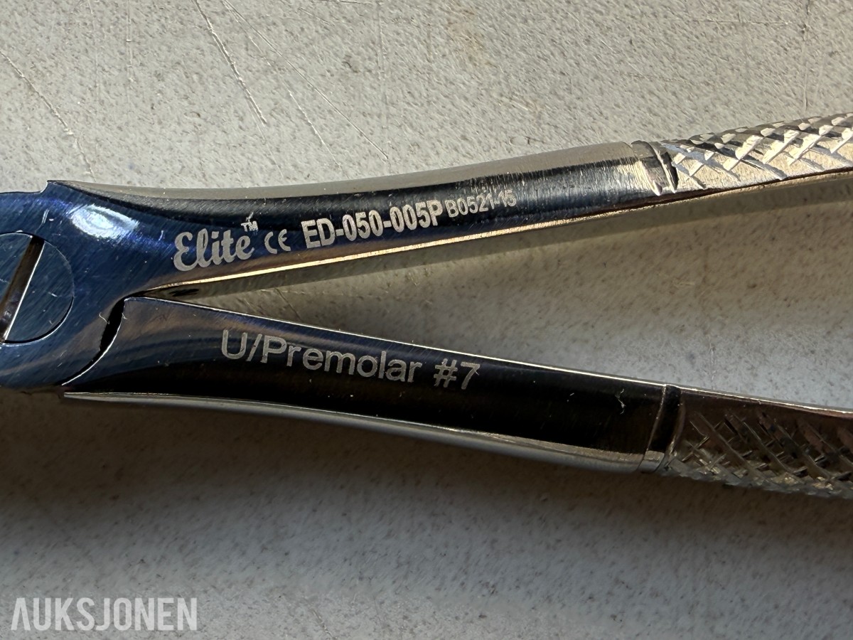 15 stk Elite tannekstraksjonstenger – flere modeller