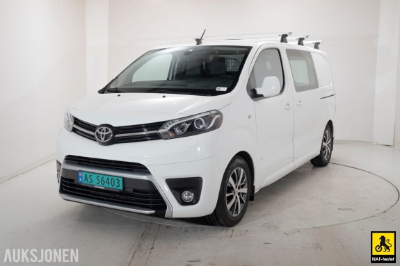 2018 Toyota PROACE 1.6 D 116 HK HENGERFESTE VARMER CRUISE SKYVEDØRER