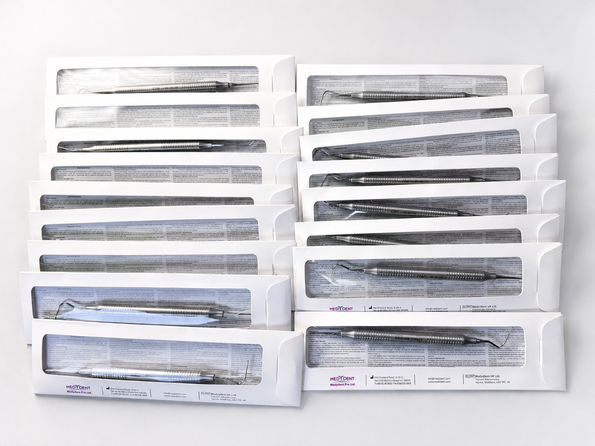 17 stk MedixDent Elite ED-025-154 Placement Instruments – 0,8 mm