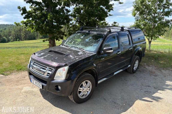 2008 Isuzu D-max 3.0 163hk  4WD 5 seter automat hengerfeste dab+ ryggekamera eu ok 06.2028