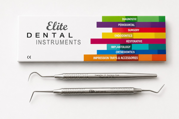 21 stk MedixDent Elite dentalinstrumenter – Explorer #23 og endodontiske prober