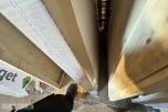 Ny Swedoor ytterdør Bodø 100x210 venstrehengslet hvit
