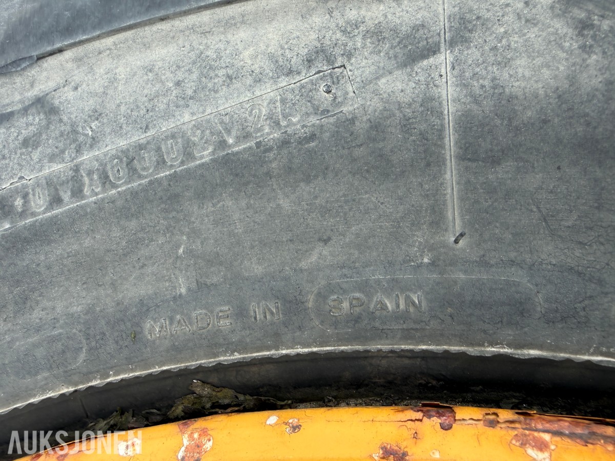 4 stk. Michelin 750/65 R25 hjullasterdekk m/felg – Volvo L120
