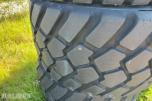 4 stk. Michelin 750/65 R25 hjullasterdekk m/felg – Volvo L120
