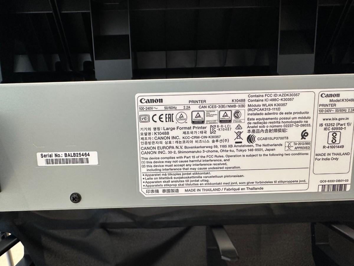 Canon imagePROGRAF TM-300 A0 storformatprinter 36 tommer