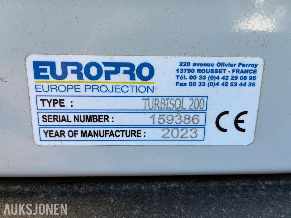 2023 Turbisol 200 -Isoleringsmaskin