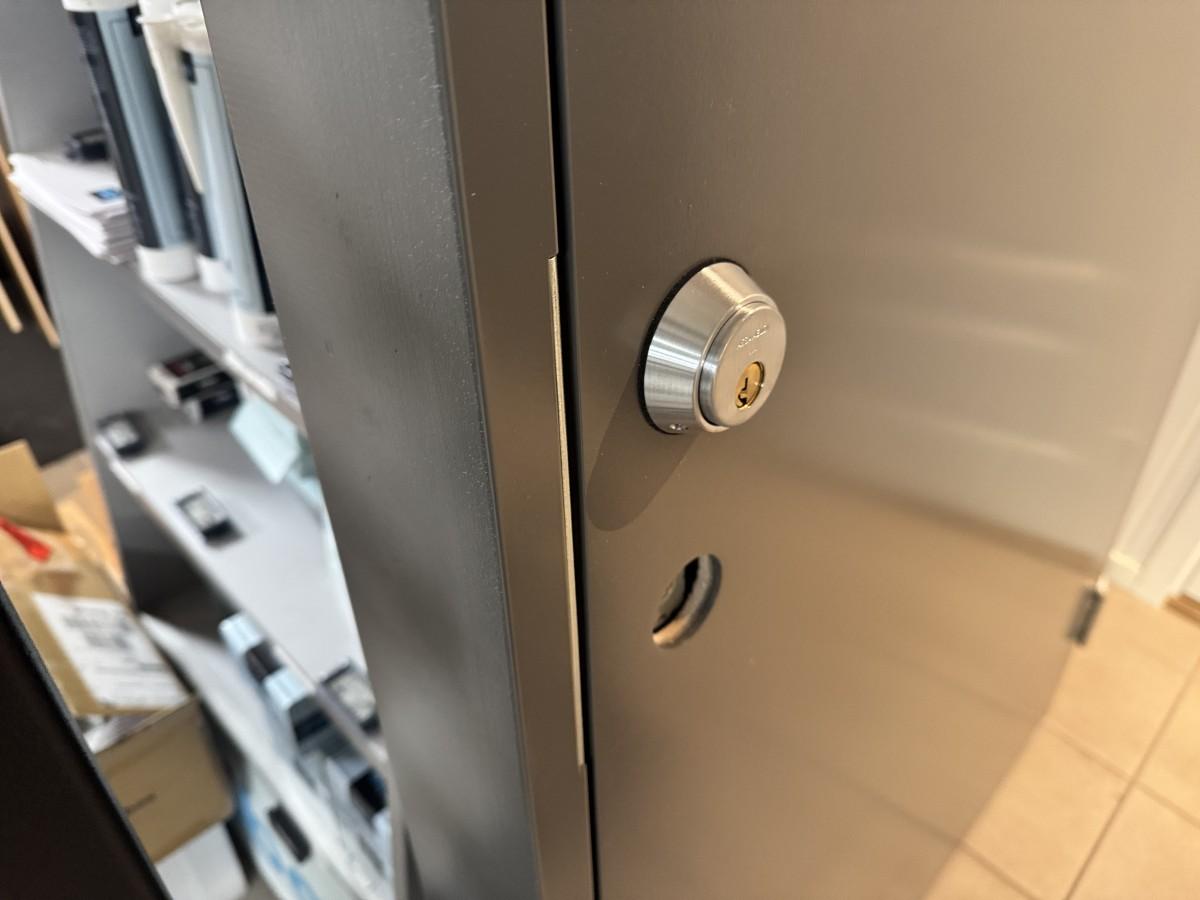 NY Swedoor Advance-Line ytterdør grå - 110x210