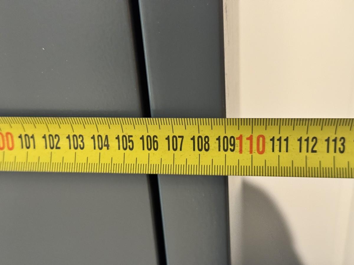 NY Swedoor Advance-Line ytterdør grå - 110x210