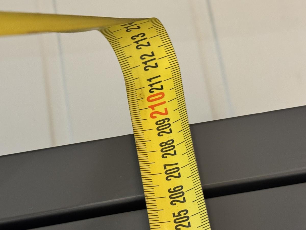 NY Swedoor Advance-Line ytterdør grå - 110x210
