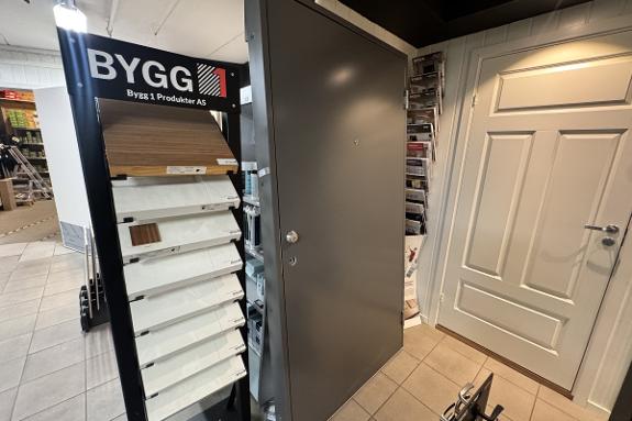 NY Swedoor Advance-Line ytterdør grå - 110x210