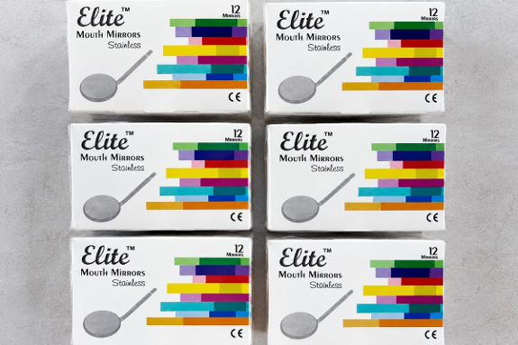 72 stk. MedixDent Elite munnspeil #5 Front Surface