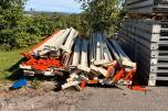 Parti pallereoler – oransje/hvite stiger og bærebjelker