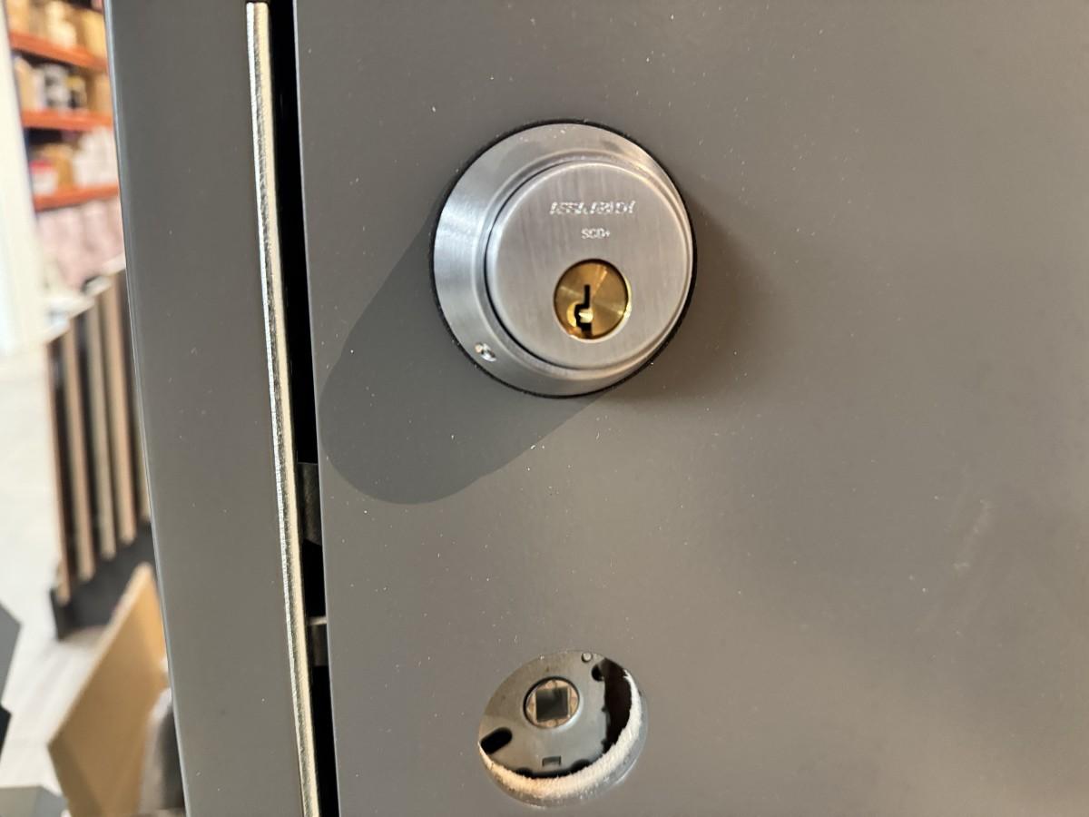 NY Swedoor Advance-Line ytterdør grå - 110x210
