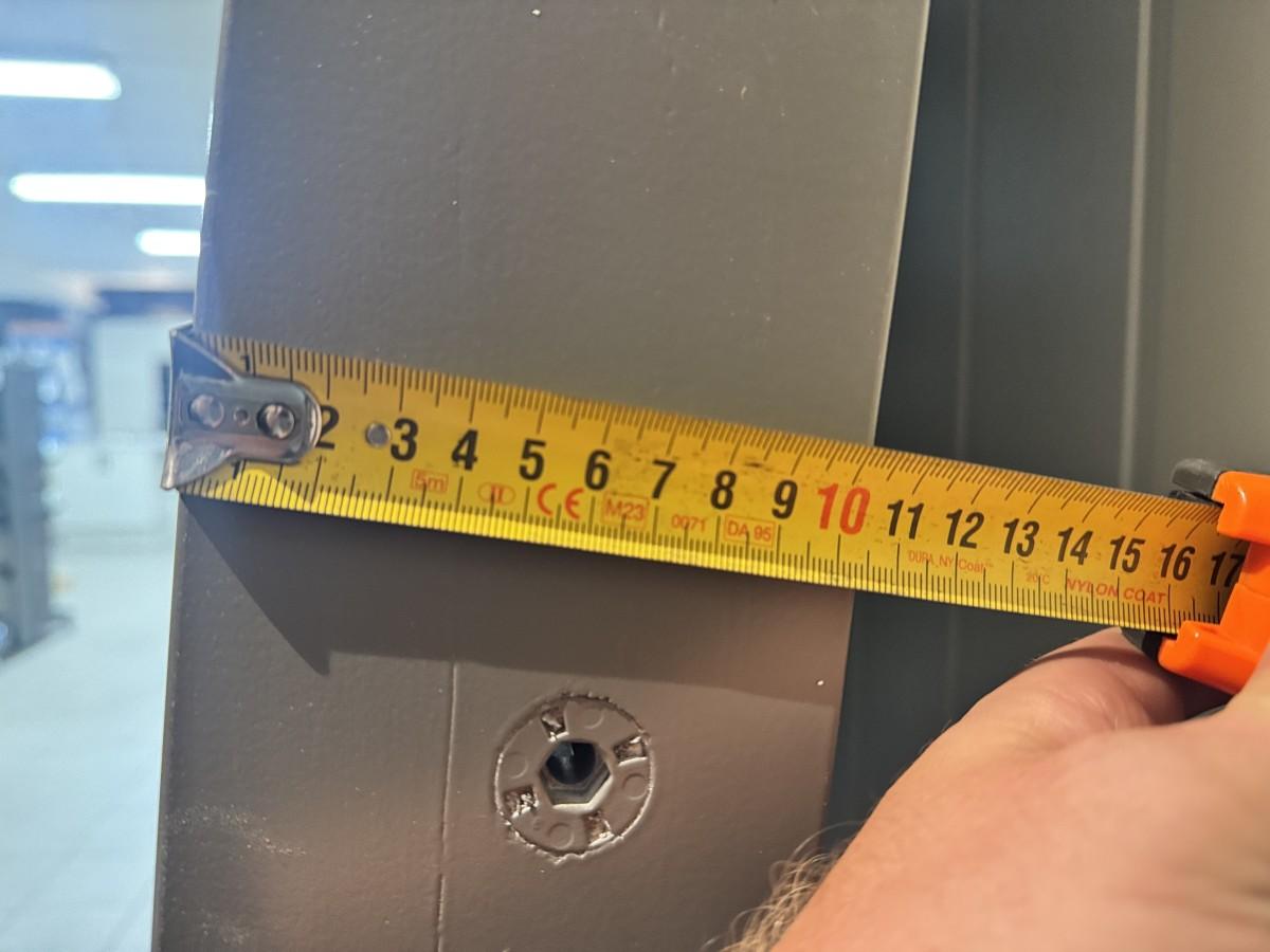 NY Swedoor Advance-Line ytterdør grå - 110x210