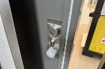 NY Swedoor Advance-Line ytterdør grå - 110x210