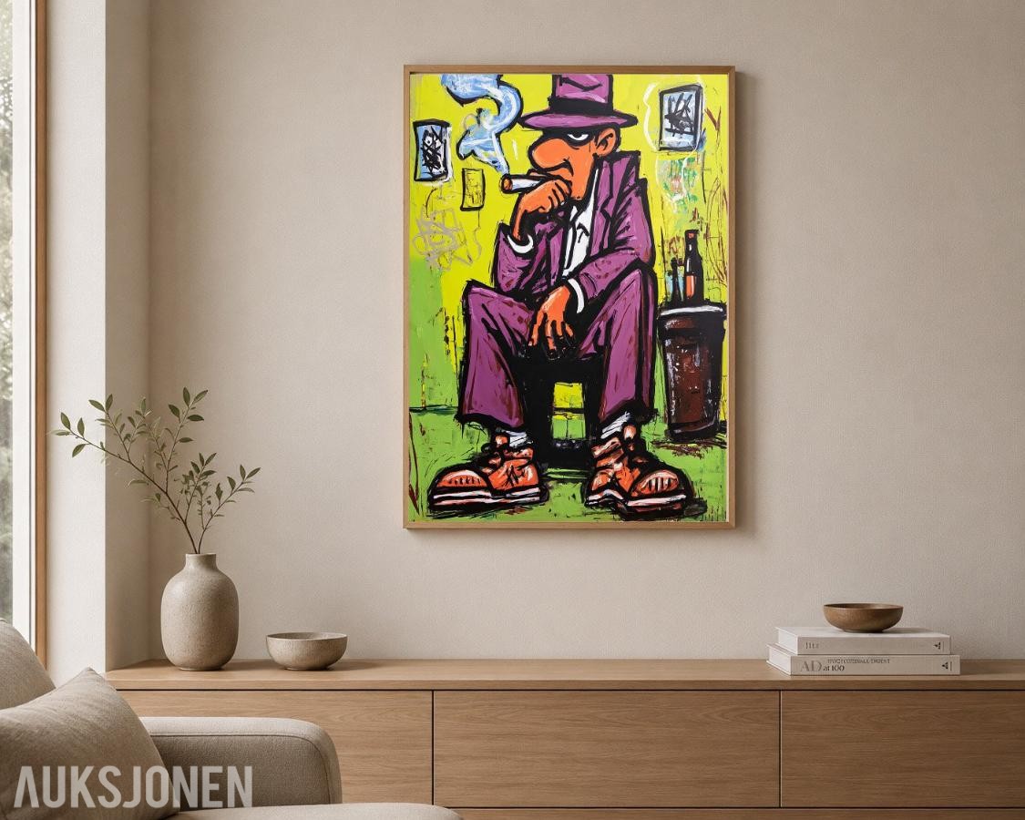 Street art kunst - ingen minstepris