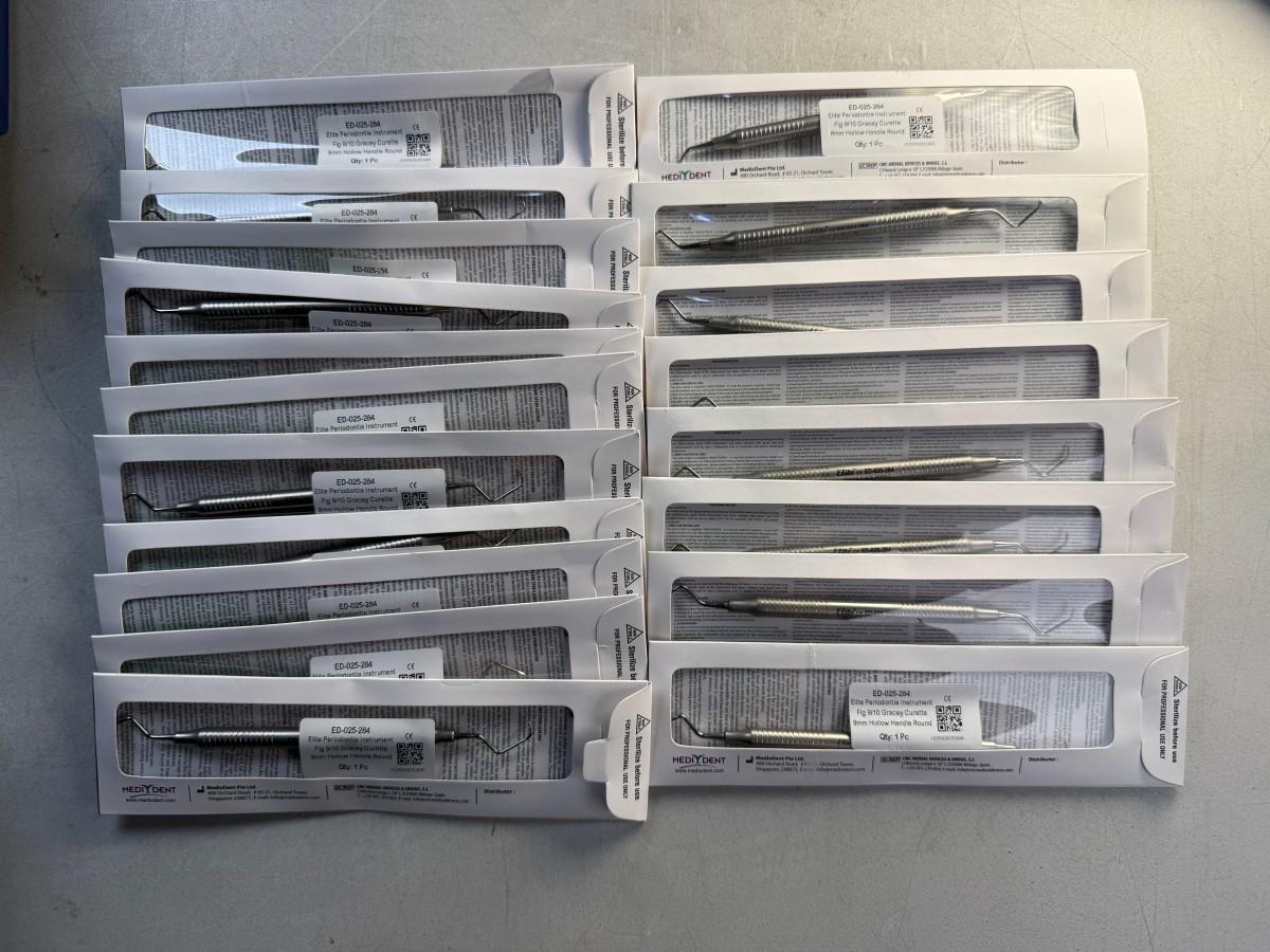 20 stk Medixdent Elite Gracey Curette #9-10 ED-025-284