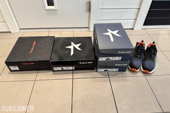NYTT 5 par Solid Gear vernesko str 42 - 47 - 3x Revolution 2 GTX + 2x Talus GTX High