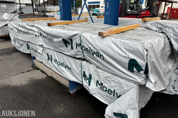 2 pakker Moelven kledning E-fals Furu 19x173 mm