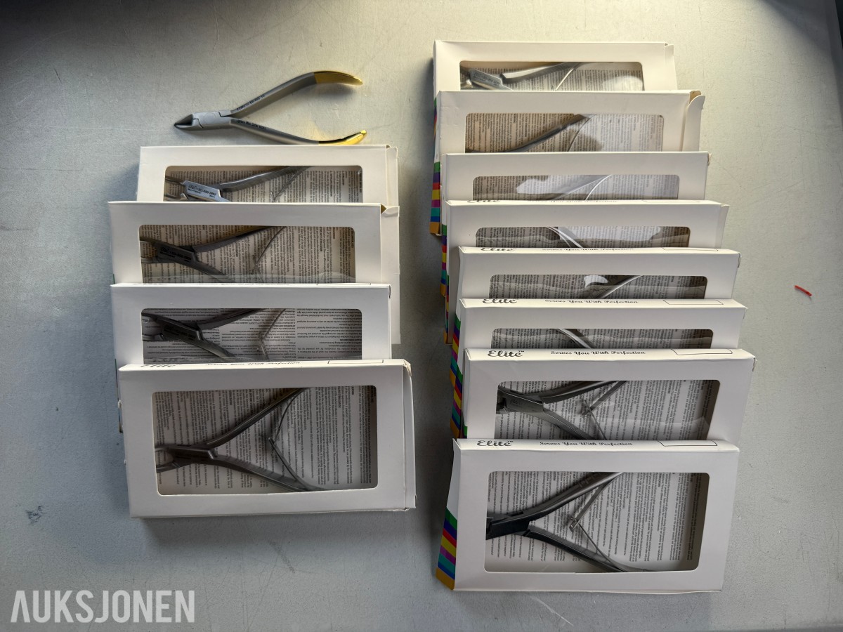 13 stk Medixdent Elite dentalinstrumenter
