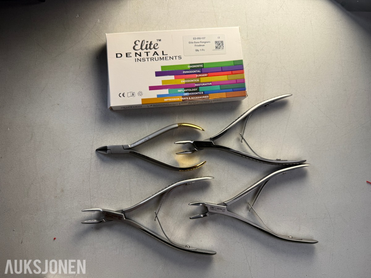 13 stk Medixdent Elite dentalinstrumenter