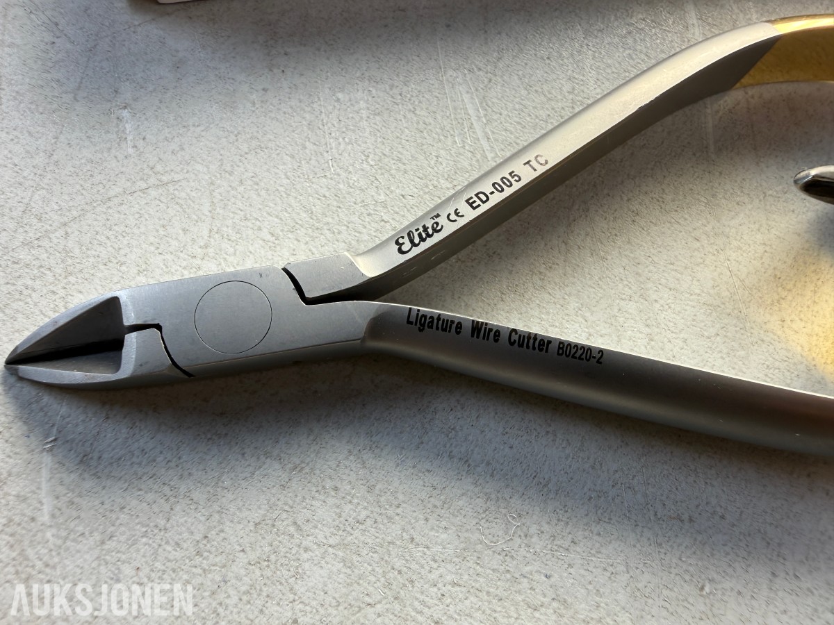13 stk Medixdent Elite dentalinstrumenter