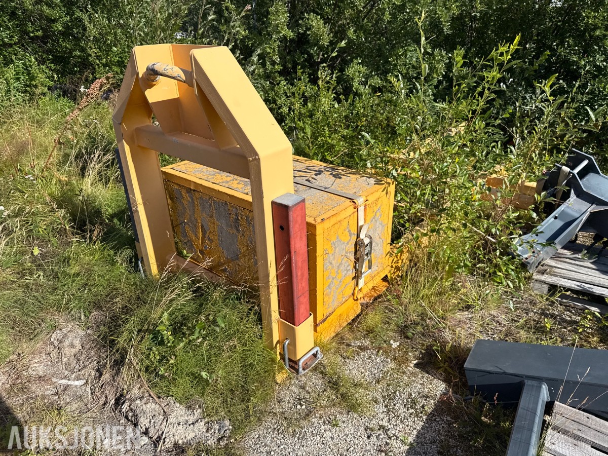 Krokramme med betonglodd