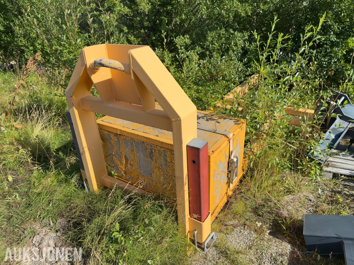 Krokramme med betonglodd