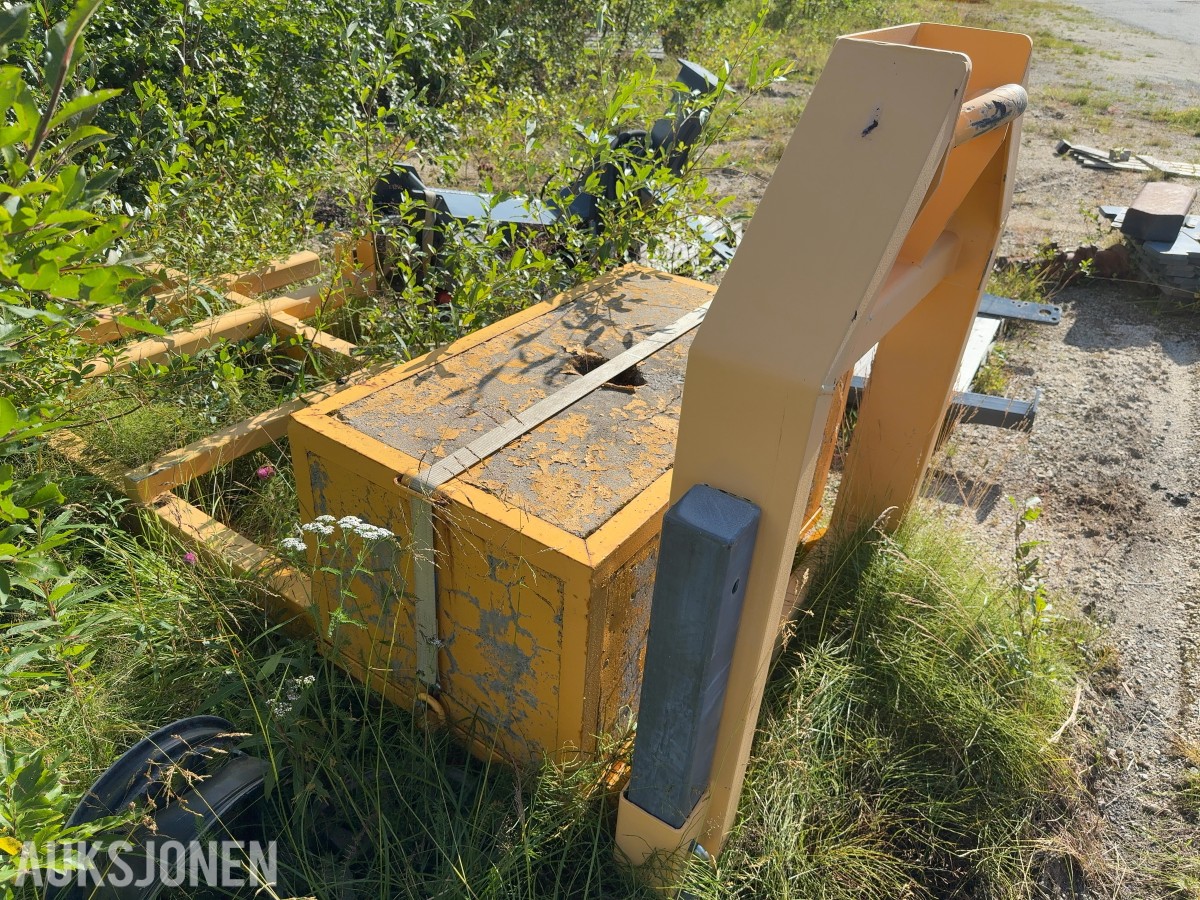 Krokramme med betonglodd