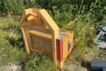 Krokramme med betonglodd