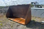 Stor hjullasterskuffe / lasteskuffe – ca. 325 cm bredde
