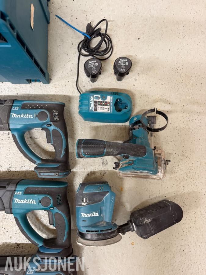 Makita18V batteri - verktøy pakke