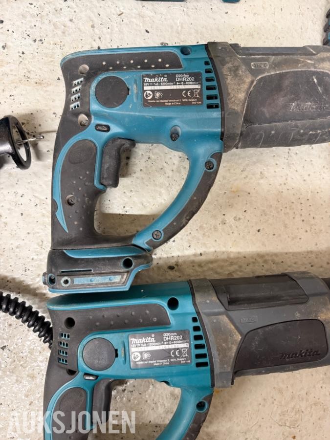 Makita18V batteri - verktøy pakke