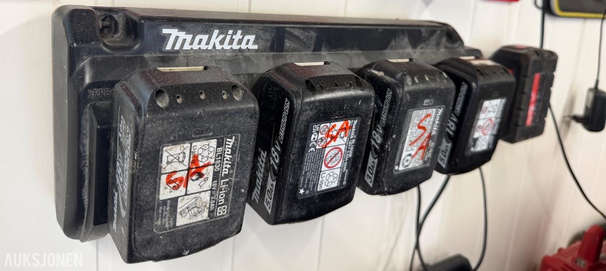 Makita18V batteri - verktøy pakke