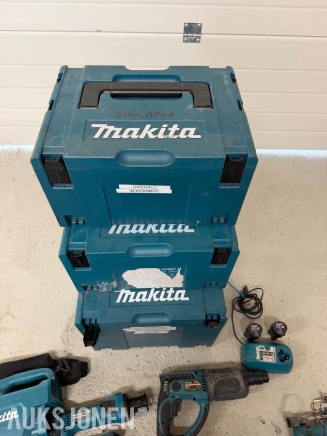 Makita18V batteri - verktøy pakke