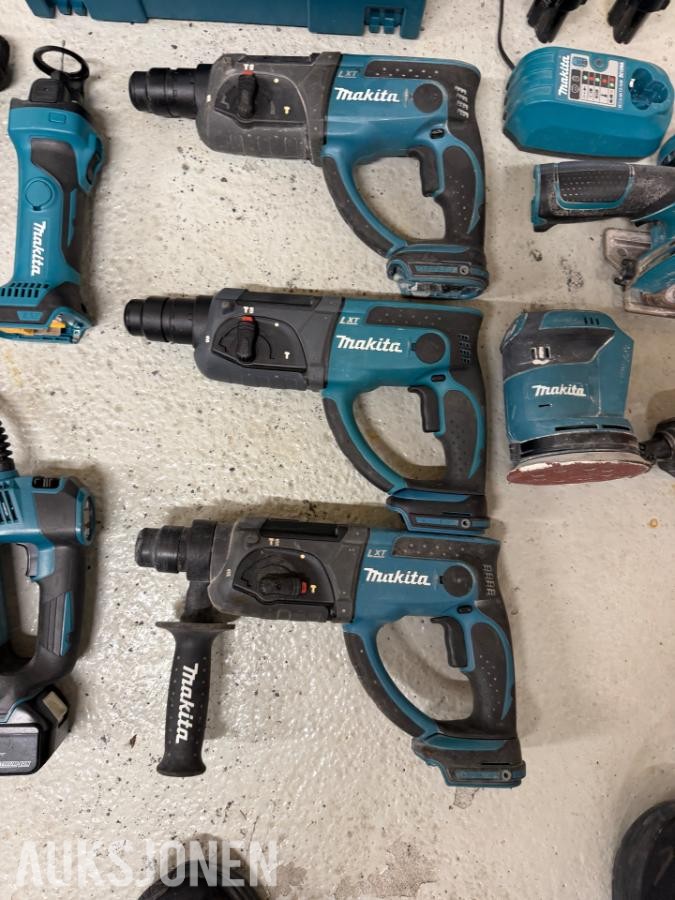 Makita18V batteri - verktøy pakke