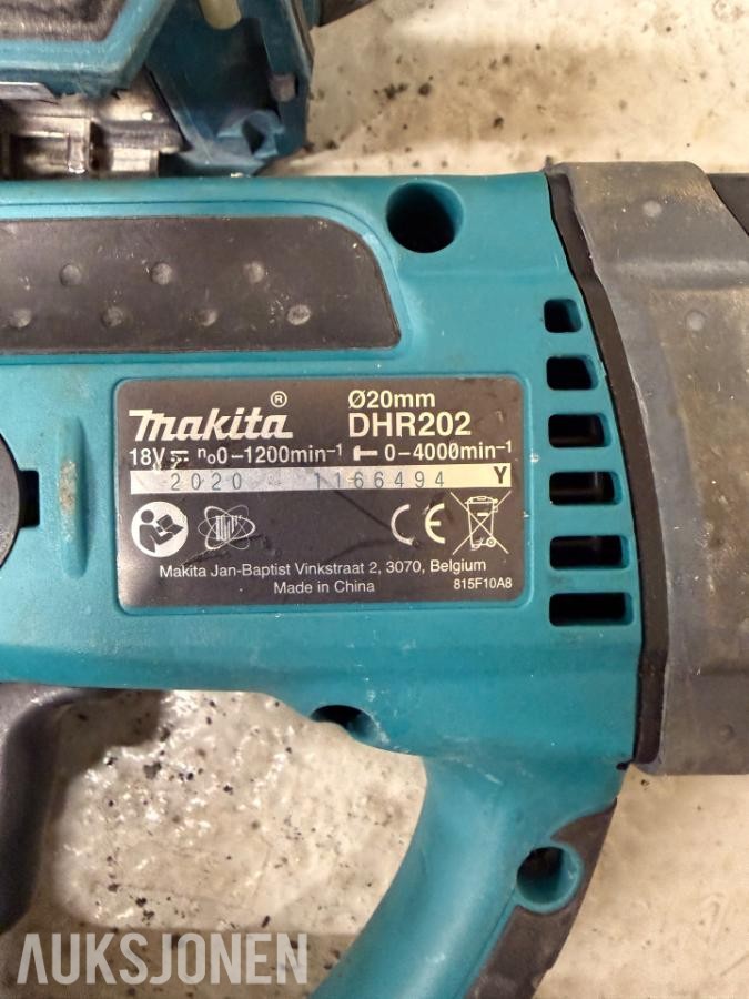 Makita18V batteri - verktøy pakke