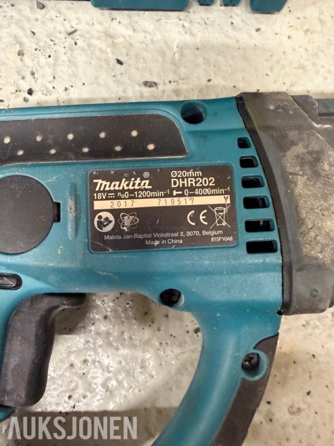 Makita18V batteri - verktøy pakke