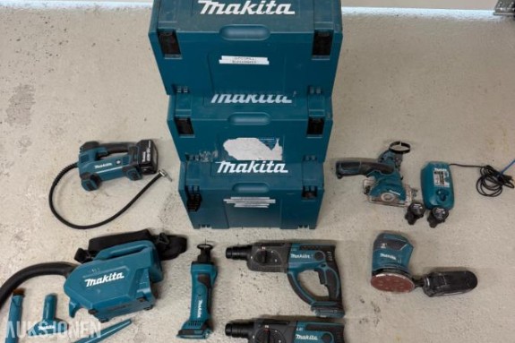 Makita18V batteri - verktøy pakke