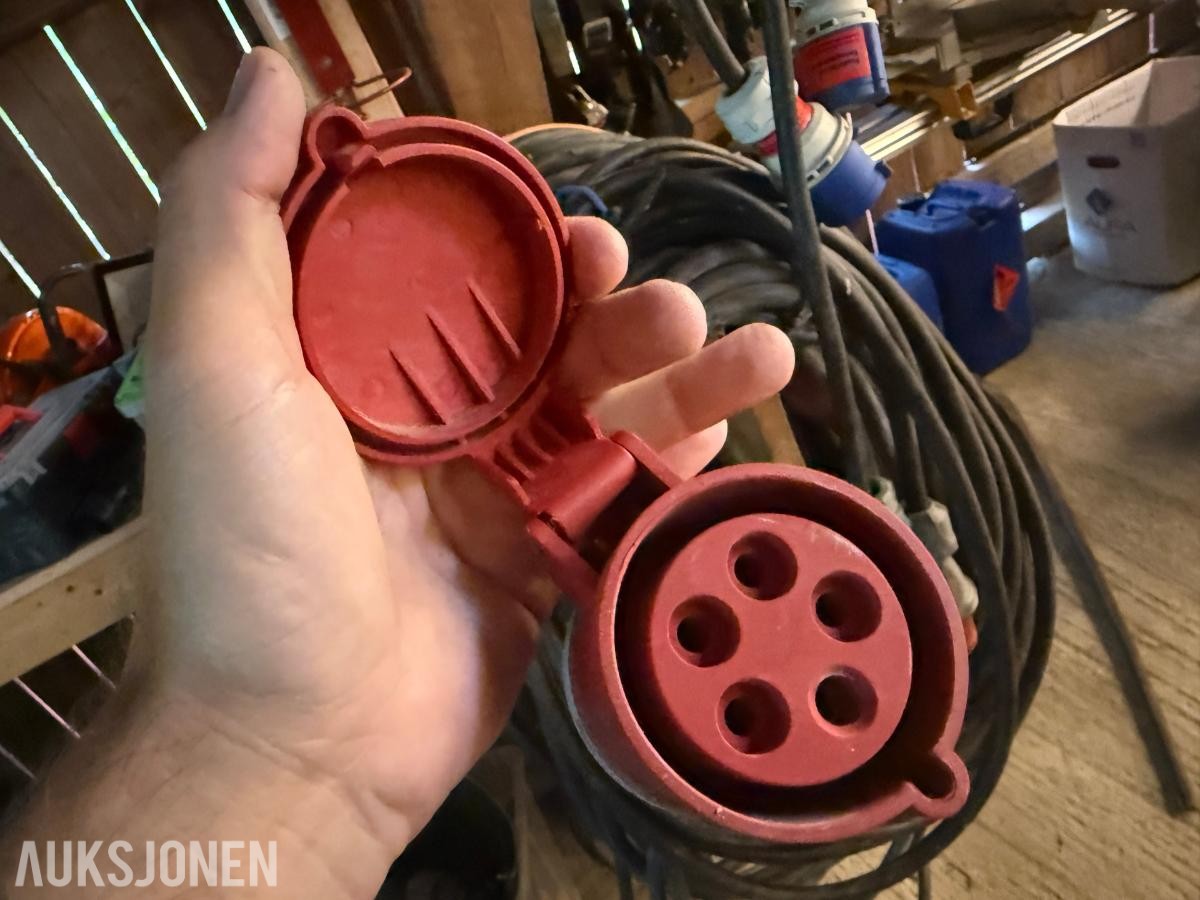 1900 Parti byggestrømskabler / skjøtekabler – 230/400 V