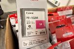 Canon PFI-102 og PFI-104 blekkpatroner 130 ml til imagePROGRAF