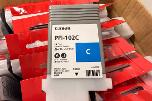 Canon PFI-102 og PFI-104 blekkpatroner 130 ml til imagePROGRAF