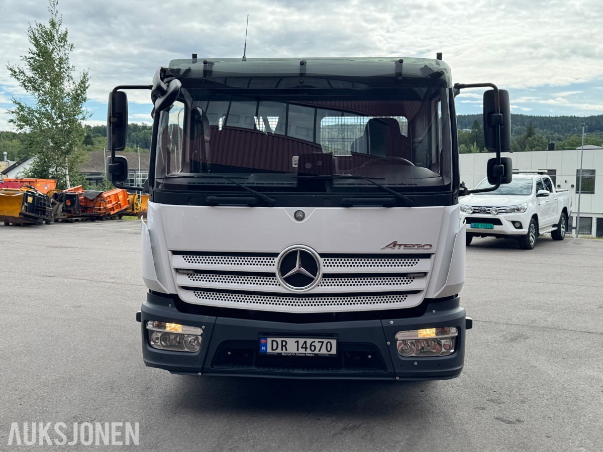 2016 Mercedes-Benz Atego 4X2 TIPPBIL 3-VEIS MEILLER