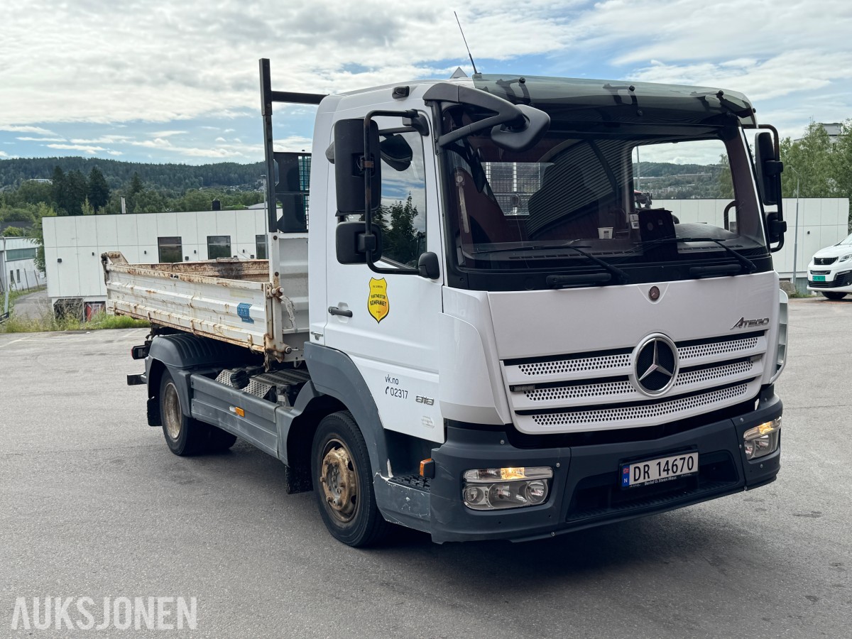 2016 Mercedes-Benz Atego 4X2 TIPPBIL 3-VEIS MEILLER