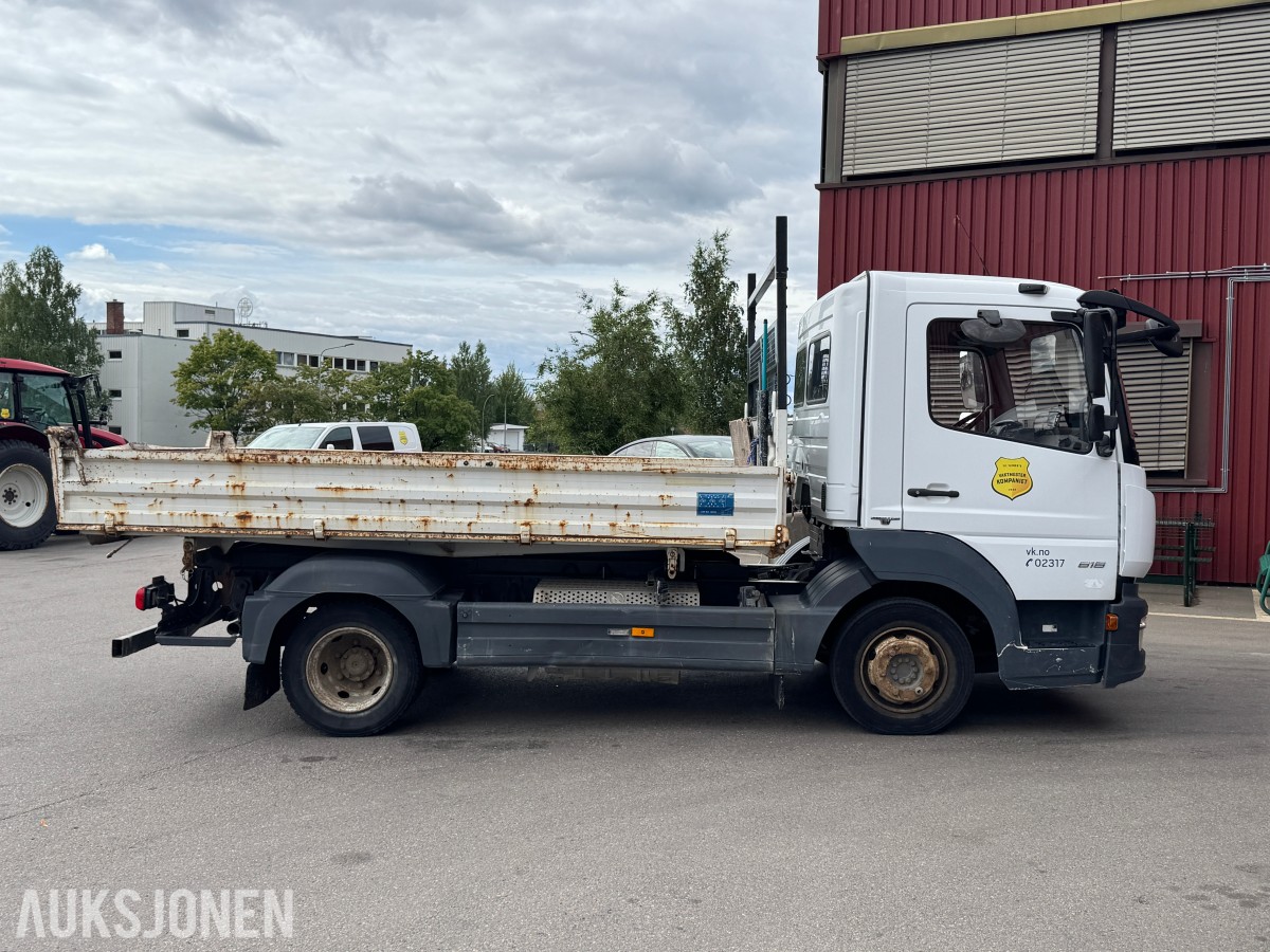 2016 Mercedes-Benz Atego 4X2 TIPPBIL 3-VEIS MEILLER