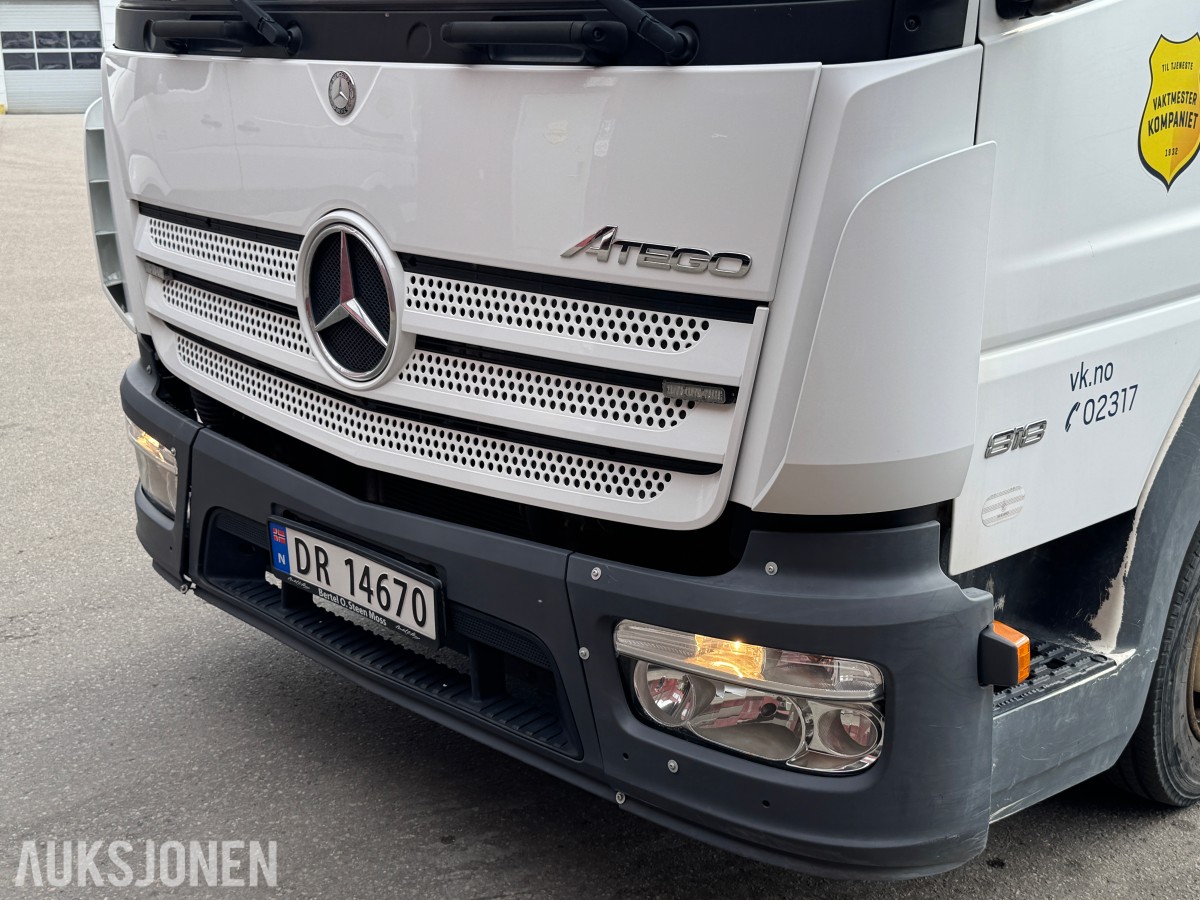 2016 Mercedes-Benz Atego 4X2 TIPPBIL 3-VEIS MEILLER