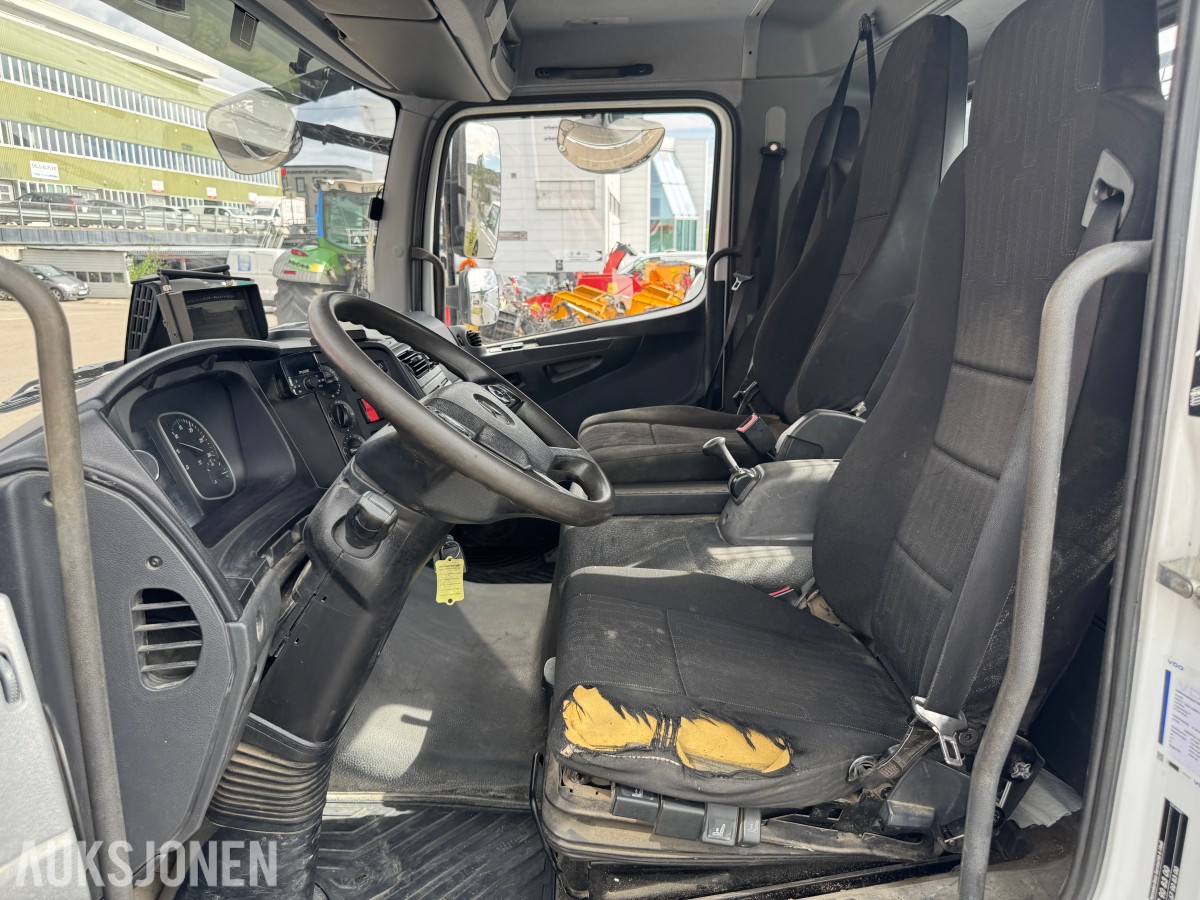 2016 Mercedes-Benz Atego 4X2 TIPPBIL 3-VEIS MEILLER