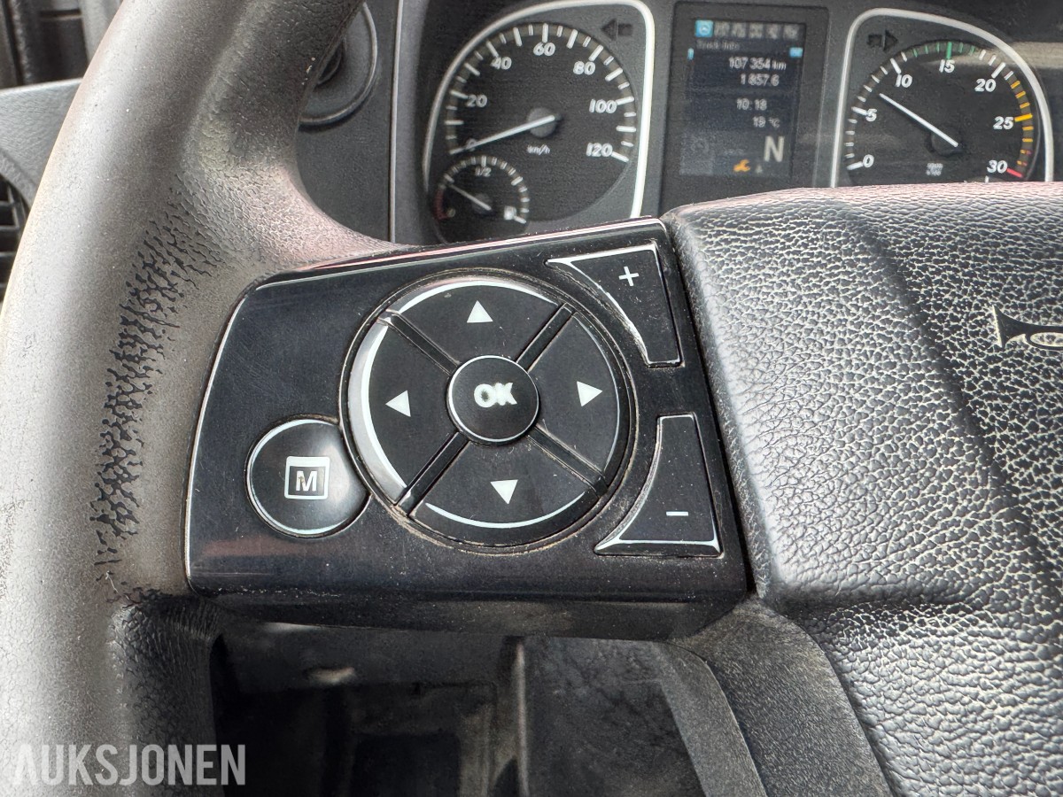 2016 Mercedes-Benz Atego 4X2 TIPPBIL 3-VEIS MEILLER